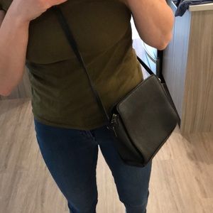 Black crossbody bag